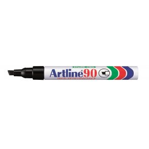 Artline Marker 90 5,0 mm - Sort (12 stk)