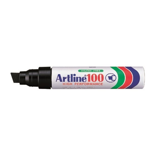 Artline Marker 100 12,0 mm - Svart (6 st)