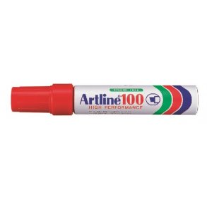 Artline Marker 100 12,0 mm - Rd (6 stk)