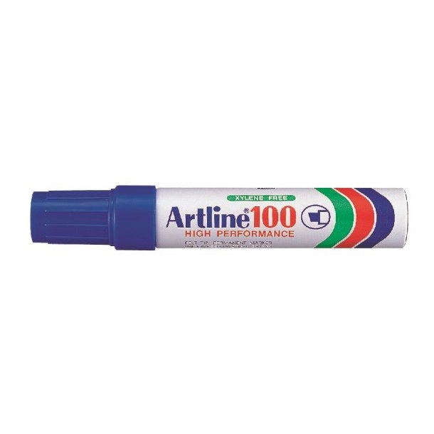 Artline Marker 100 12,0 mm - Bl (6 stk)
