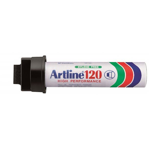 Artline Marker 120 20,0 mm - Svart (6 st)