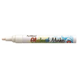 Artline Glastavle Markr 2,0 mm - Hvid (12 stk)