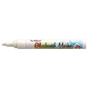 Artline Glastavle Markr 2,0 mm - Hvid (12 stk)