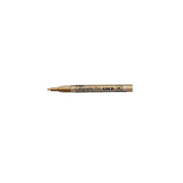 Artline 993 Metallic Calligraphy Guld, 12 stk