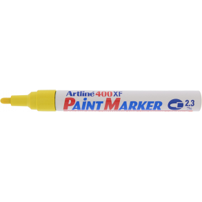Artline Marker 400XF Paint Gul, 12 stk