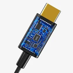 Choetech AUX003 USB-C til DC 3.5 mm hun-hovedtelefonstik lydkabel