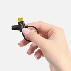 Choetech AUX003 USB-C til DC 3.5 mm hun-hovedtelefonstik lydkabel