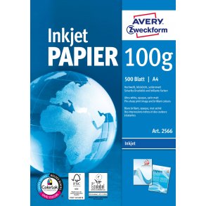 Avery inkjet papir A4, 100 g (500)