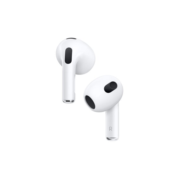 Apple AirPods (3.gen) m/magsafe, Vit (MME73ZM/A), Original