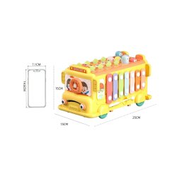 Aktivitetsbus til baby � interaktivt 6-i-1 leget�j fra 18 mdr.