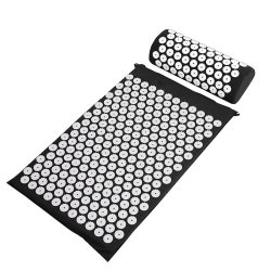 Akupressursæt m. fakir/pigmåtte og nakkepude