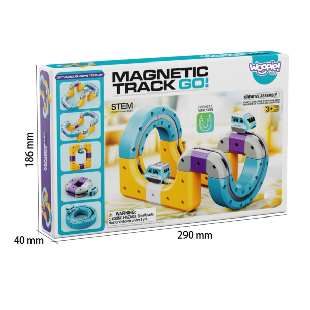 Anti-Gravity Magnetisk T�gbana f�r Barn � 39 delar med magnetiskt lok