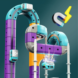 Anti-Gravity Magnetisk T�gbana f�r Barn � 39 delar med magnetiskt lok