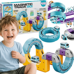 Anti-Gravity Magnetisk T�gbana f�r Barn � 39 delar med magnetiskt lok