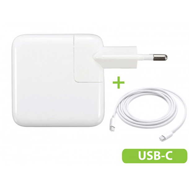 Kompatibel Apple Macbook magsafe oplader, 61W Usb-C - til Macbook
