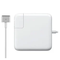 Connectech MagSafe 2 60W Erstatningslader  Passer til MacBook (16,5V / 3,65A)  Hvid
