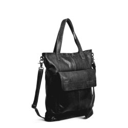 Muud Arendal Taske - Lder, Sort