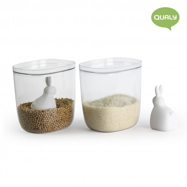 Qualy Bella bunny risbeholder - 3,5 L