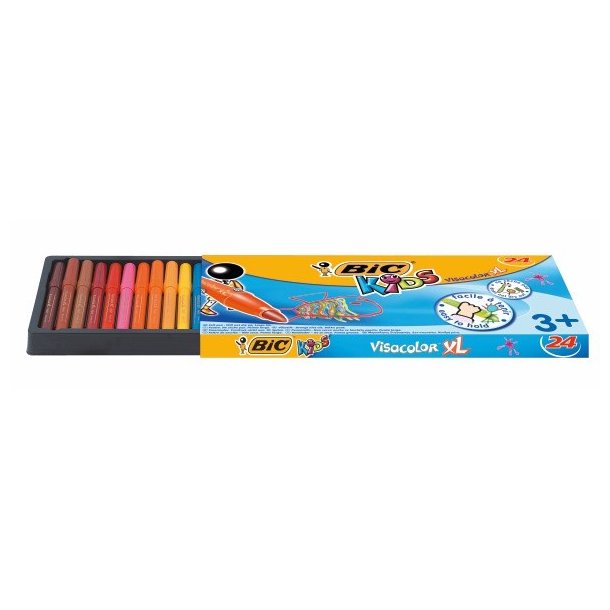 BIC Kids Visacolor XL fiberpennor � 24 st.