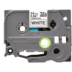 Brother TZe tape 24 mm x 8 m black / white