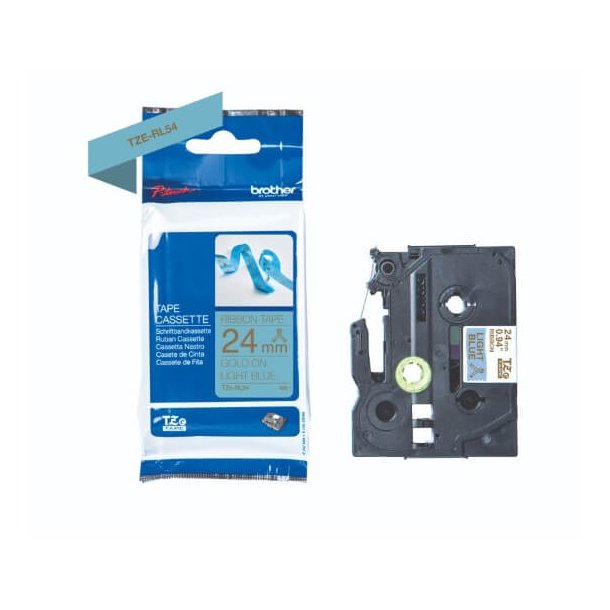 Brother TZe-RM34 printer guld p mintgrnt satinbnd, 12 mm