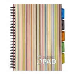 Bngers Kollegieblok A4 - 5 faner