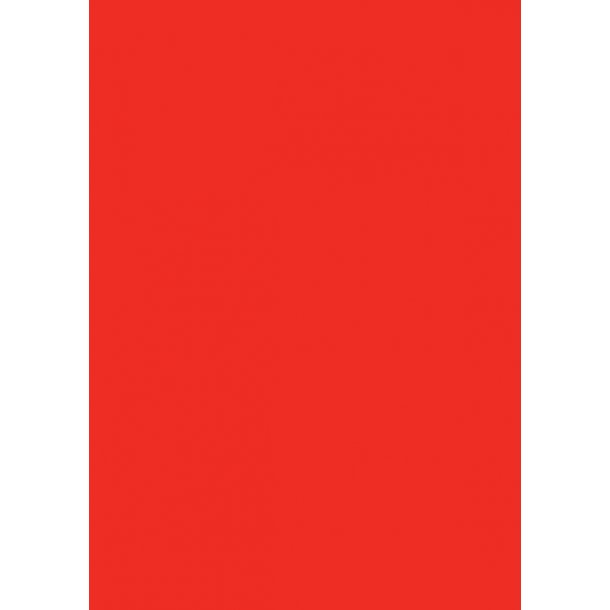 Bngers Farvet kopipapir, 50 ark pr. pakke, rd