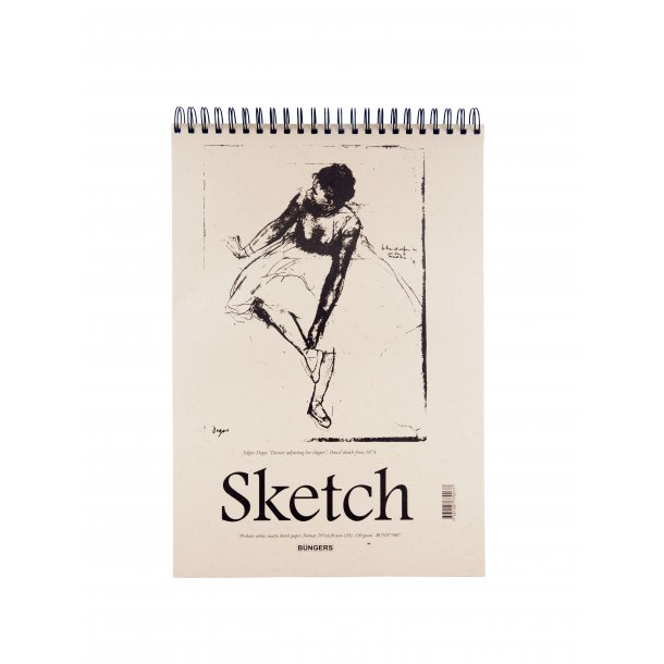 Büngers Skitseblok A3, 110g. 5 stk