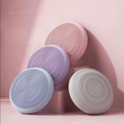 Siddepude, dia. 34 cm, lyseblå