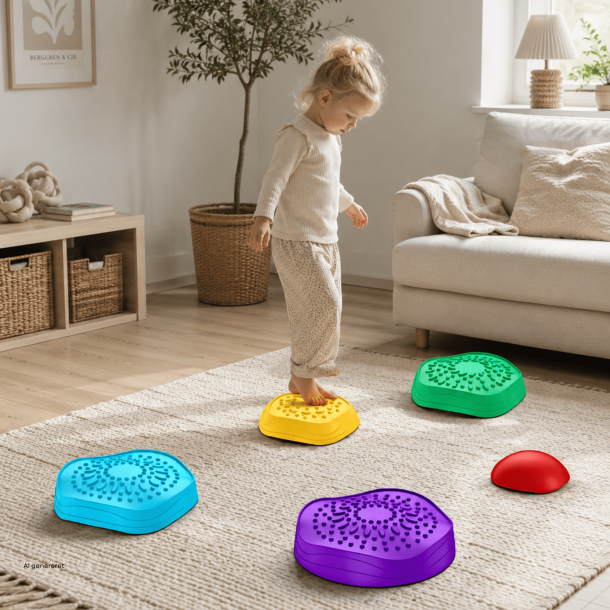 Balance sten til b�rn - 5 stk