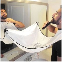 Beard Bib - Mandeforklde, 125 x 75 cm
