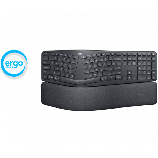 Logitech K860 ERGO Tastatur - Graphite
