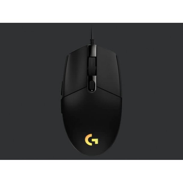Logitech G203 LIGHTSYNC Gaming Mus - Sort