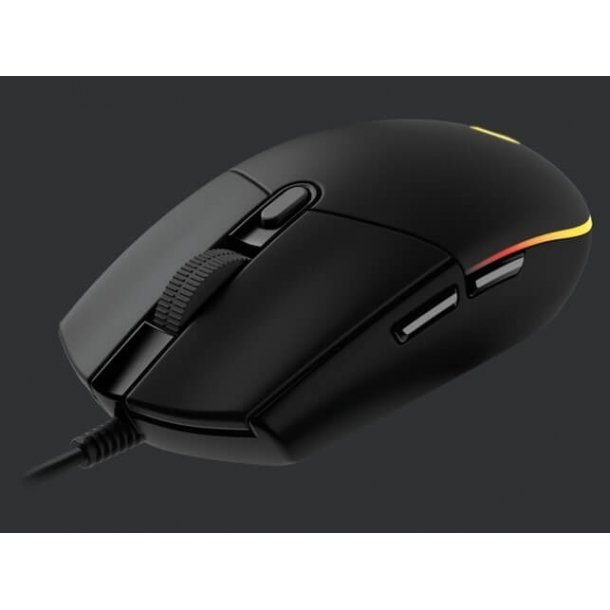 Logitech G203 LIGHTSYNC Gaming Mus - Sort