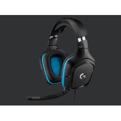 Logitech G432 Gaming Headset - Leatherette, Sort