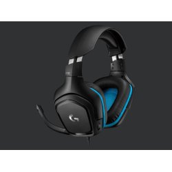 Logitech G432 Gaming Headset - Leatherette, Sort