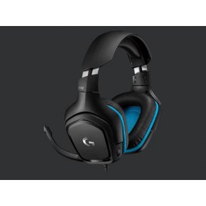 Logitech G432 Gaming Headset - Leatherette, Sort