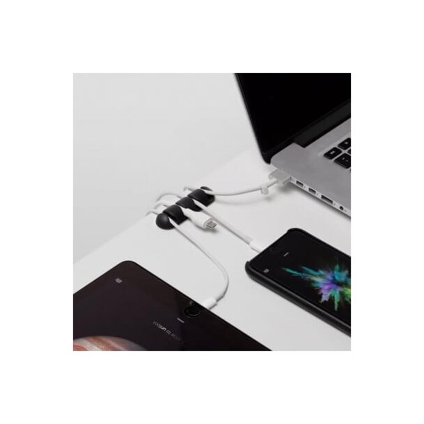 Bluelounge Cabledrop kabelhllare - 2 st, svart