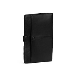 Muud Carita Etui til Strikkepinde - Lder, Sort