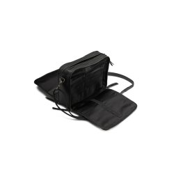 Muud Cathy Crossbody - Lder, Sort