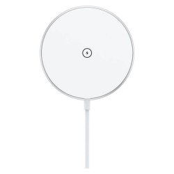 Kompatibel Magsafe Qi Trdls oplader, 15 W, Hvid