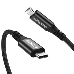 Choetech USB-C - USB-C PD kabel, 100W, 2 m, sort