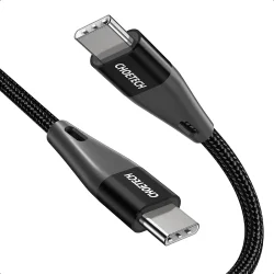Choetech USB-C - USB-C PD kabel, 60W, 1,2 m, sort