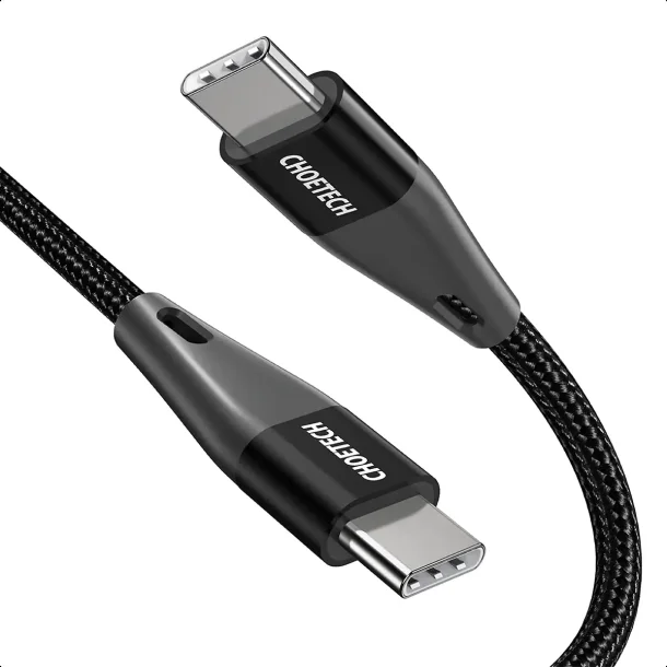 Choetech USB-C - USB-C PD kabel, 60W, 1,2 m, sort