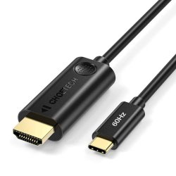 Choetech Kabel USB-C til HDMI 4K/60Hz 1,8 m - Sort