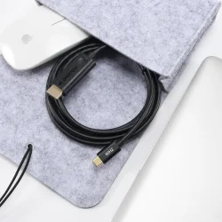Choetech Kabel USB-C til HDMI 4K/60Hz 1,8 m - Sort