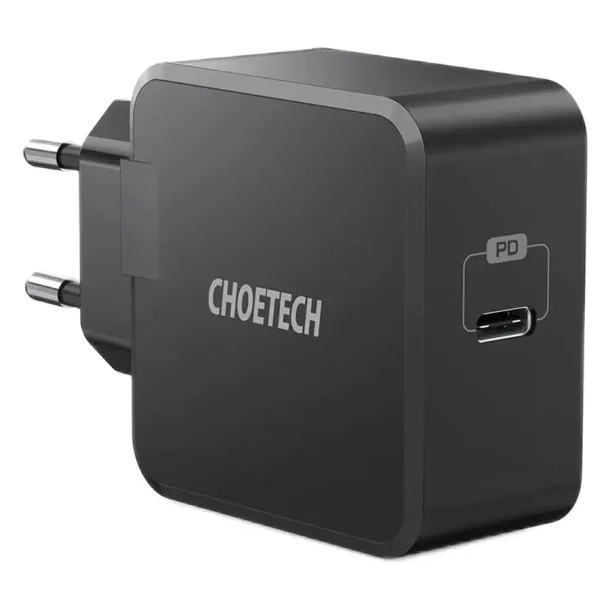 Choetech USB-C PD vgoplader, 30W, sort