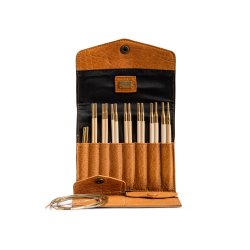 Muud Civ Etui til Strikkepinde - Lder, Whisky