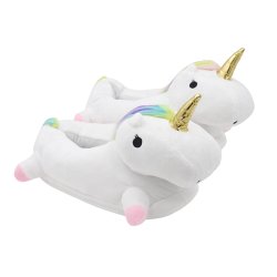 Unicorn tofflor, onesize inneskor