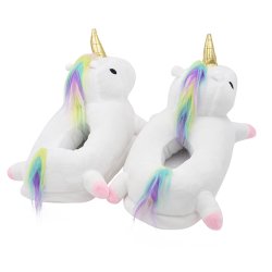Unicorn tofflor, onesize inneskor